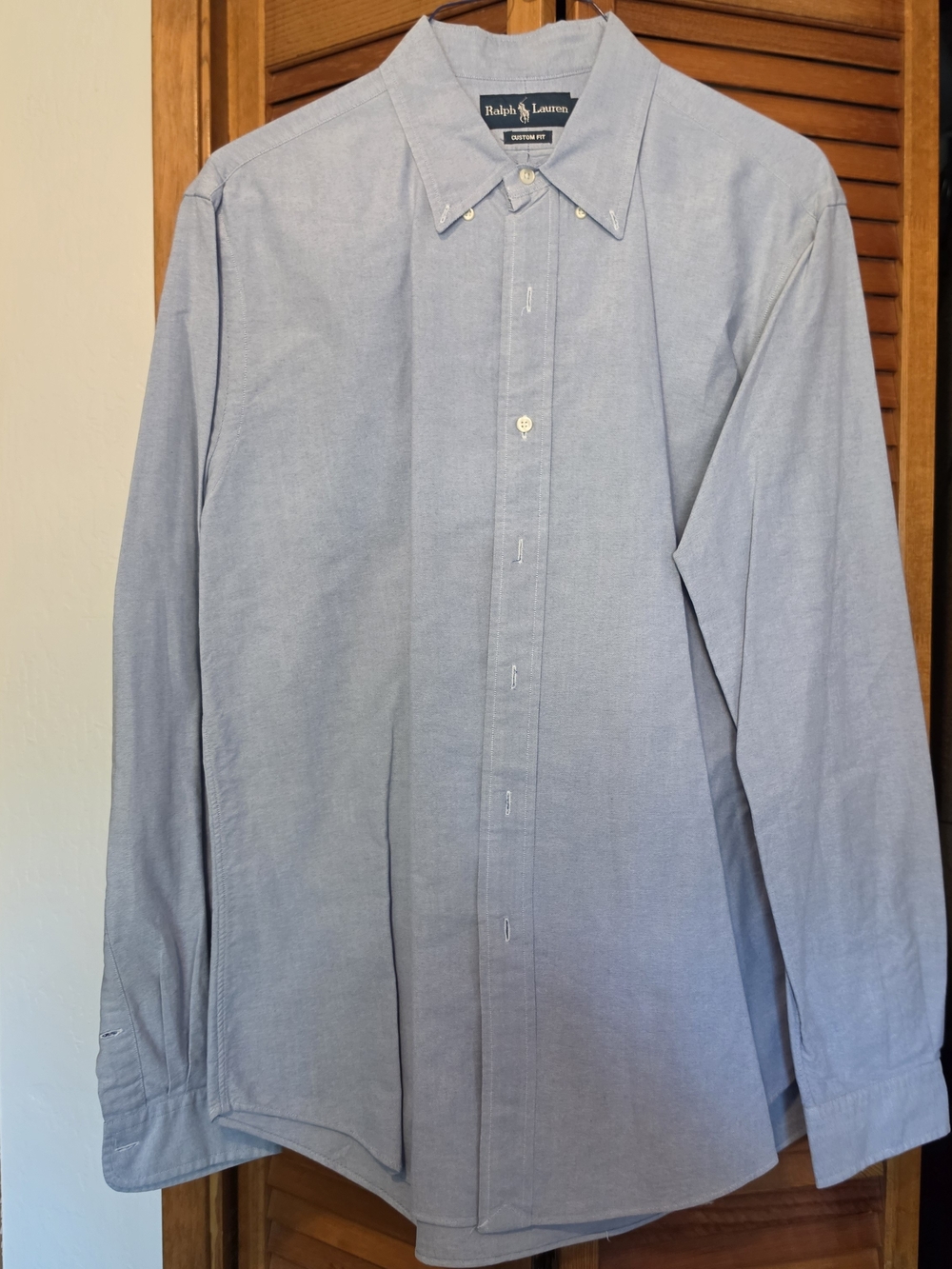 Ralph Lauren Light Blue Button-Down Dress Shirt